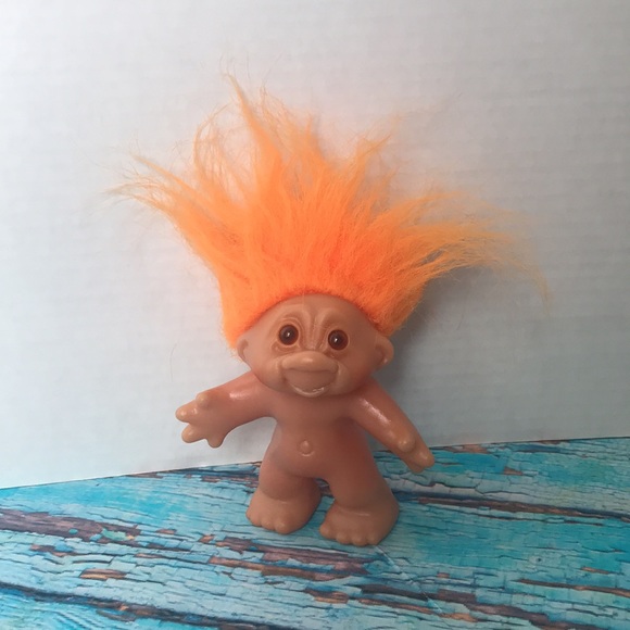 dam troll Other - Vintage Dam troll orange hair